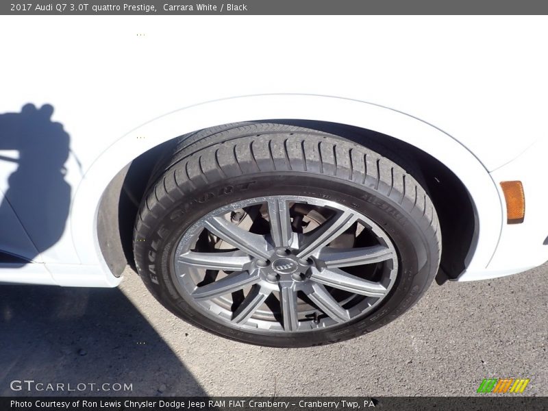 Carrara White / Black 2017 Audi Q7 3.0T quattro Prestige