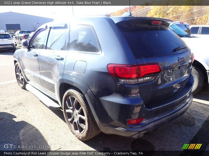 Slate Blue Pearl / Black 2021 Jeep Grand Cherokee High Altitude 4x4