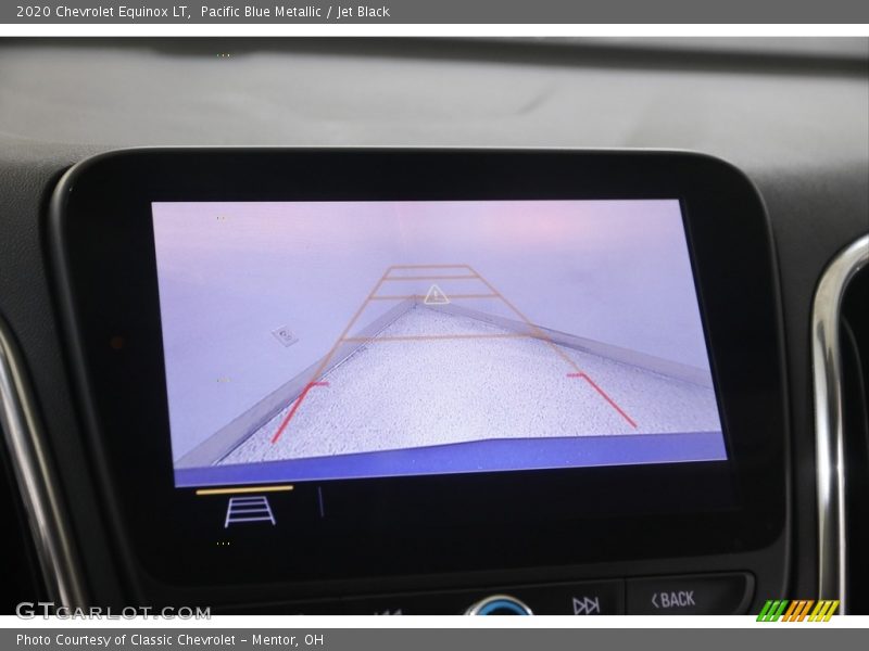 Pacific Blue Metallic / Jet Black 2020 Chevrolet Equinox LT
