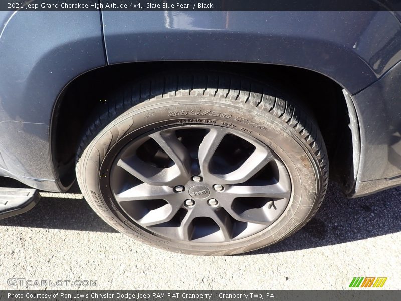 Slate Blue Pearl / Black 2021 Jeep Grand Cherokee High Altitude 4x4