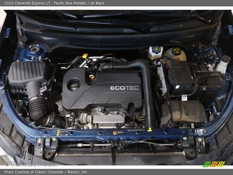 Pacific Blue Metallic / Jet Black 2020 Chevrolet Equinox LT