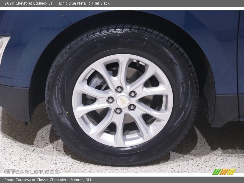 Pacific Blue Metallic / Jet Black 2020 Chevrolet Equinox LT
