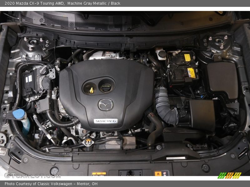 Machine Gray Metallic / Black 2020 Mazda CX-9 Touring AWD