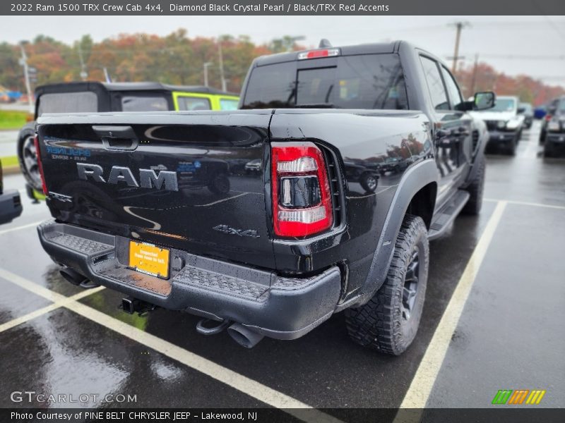 Diamond Black Crystal Pearl / Black/TRX Red Accents 2022 Ram 1500 TRX Crew Cab 4x4