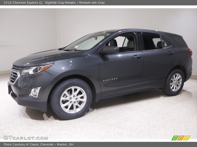 Nightfall Gray Metallic / Medium Ash Gray 2019 Chevrolet Equinox LS