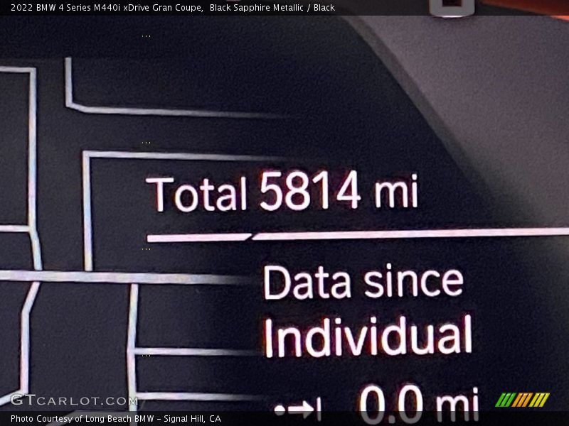 Black Sapphire Metallic / Black 2022 BMW 4 Series M440i xDrive Gran Coupe
