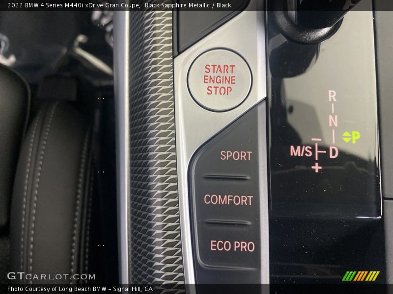 Black Sapphire Metallic / Black 2022 BMW 4 Series M440i xDrive Gran Coupe