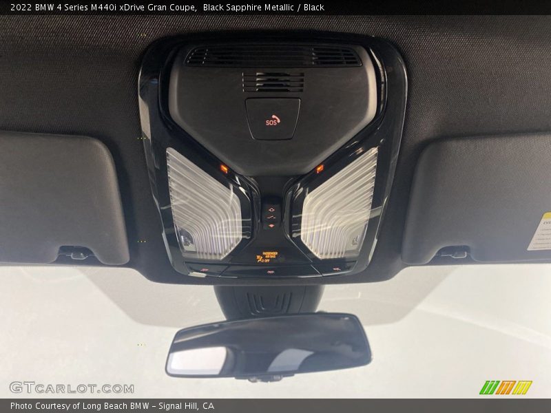 Black Sapphire Metallic / Black 2022 BMW 4 Series M440i xDrive Gran Coupe