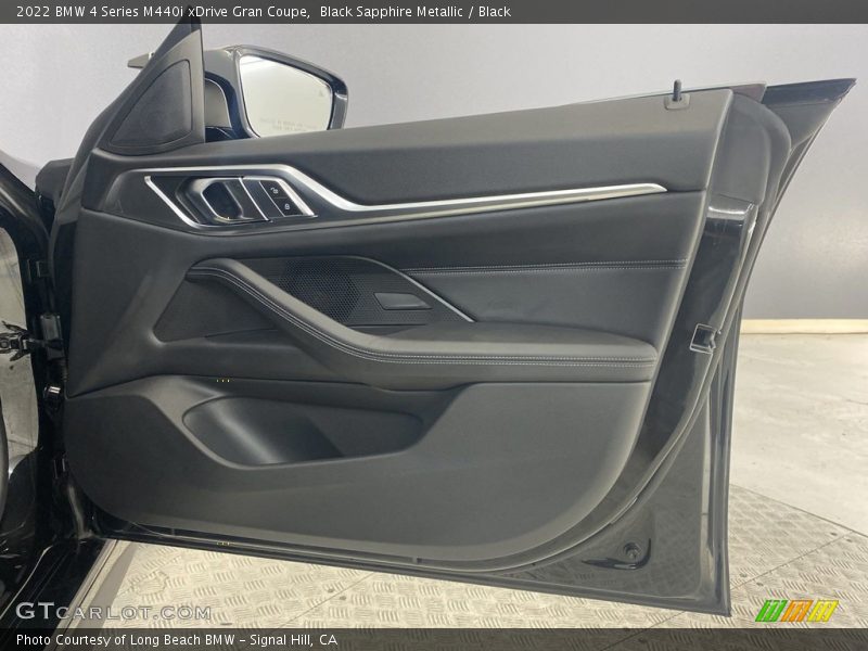 Black Sapphire Metallic / Black 2022 BMW 4 Series M440i xDrive Gran Coupe