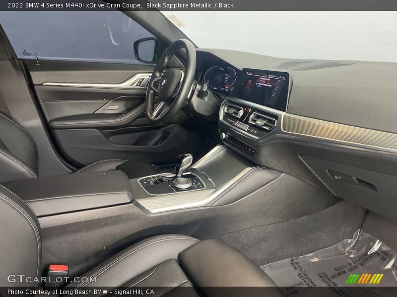 Black Sapphire Metallic / Black 2022 BMW 4 Series M440i xDrive Gran Coupe
