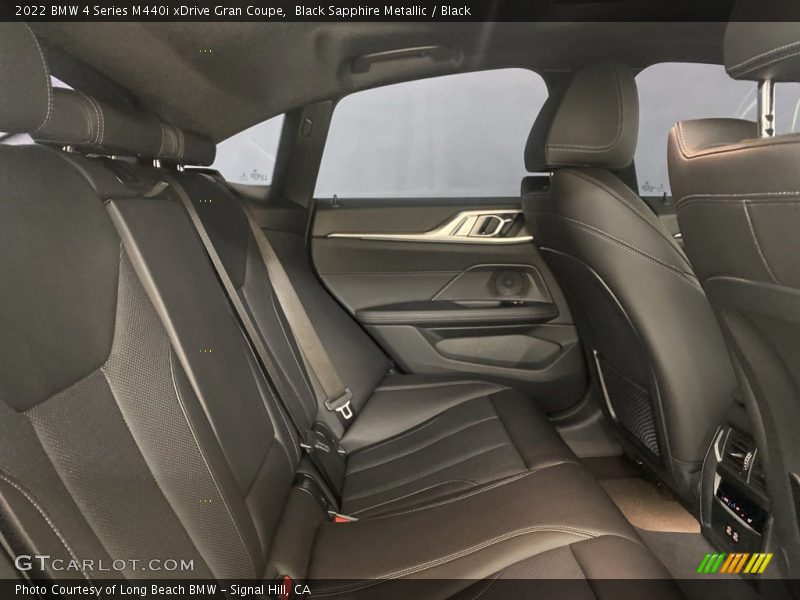 Black Sapphire Metallic / Black 2022 BMW 4 Series M440i xDrive Gran Coupe