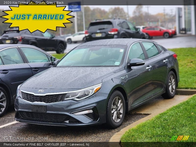 Gravity Gray / Black 2020 Kia Optima LX