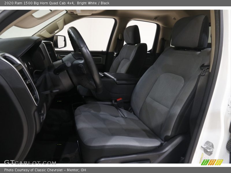 Bright White / Black 2020 Ram 1500 Big Horn Quad Cab 4x4