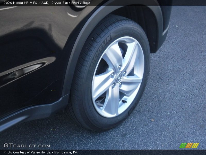 Crystal Black Pearl / Black 2020 Honda HR-V EX-L AWD