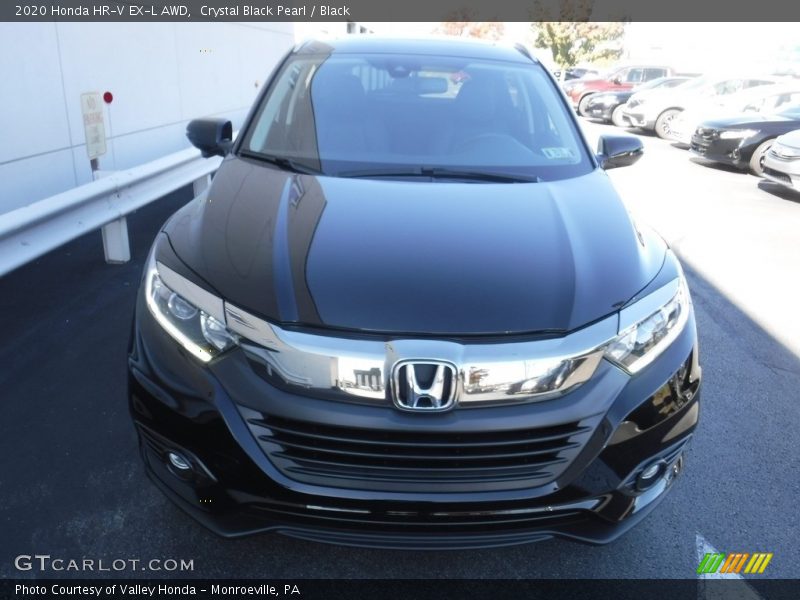 Crystal Black Pearl / Black 2020 Honda HR-V EX-L AWD