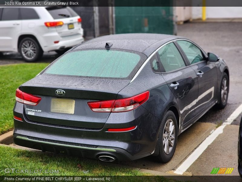 Gravity Gray / Black 2020 Kia Optima LX