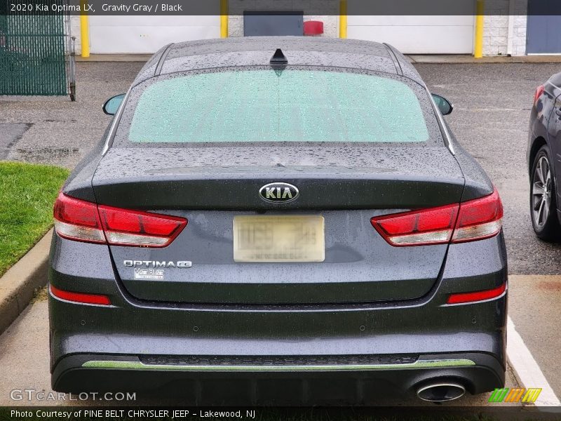 Gravity Gray / Black 2020 Kia Optima LX