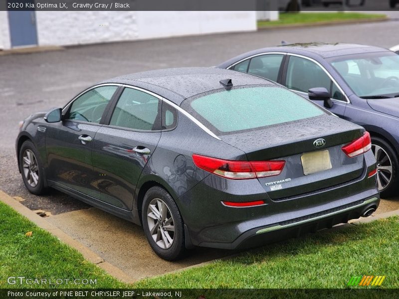Gravity Gray / Black 2020 Kia Optima LX