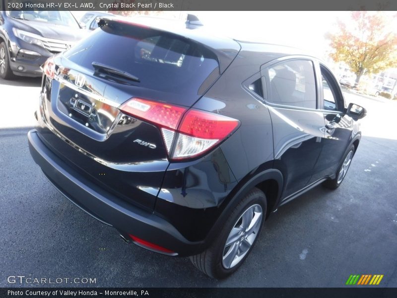 Crystal Black Pearl / Black 2020 Honda HR-V EX-L AWD