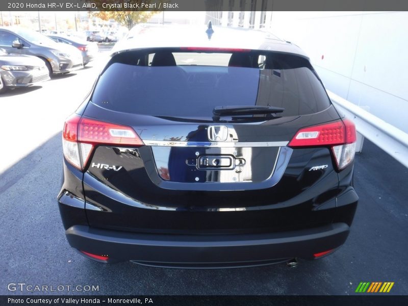 Crystal Black Pearl / Black 2020 Honda HR-V EX-L AWD