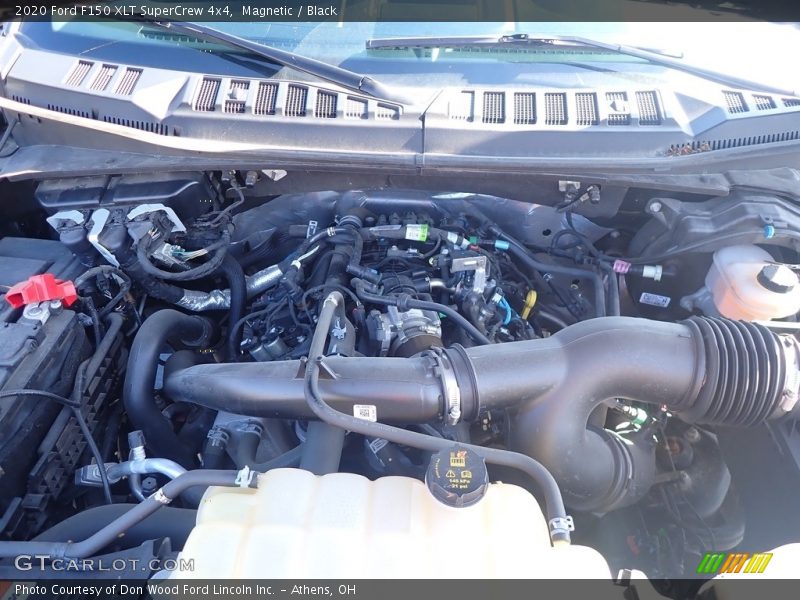 Magnetic / Black 2020 Ford F150 XLT SuperCrew 4x4