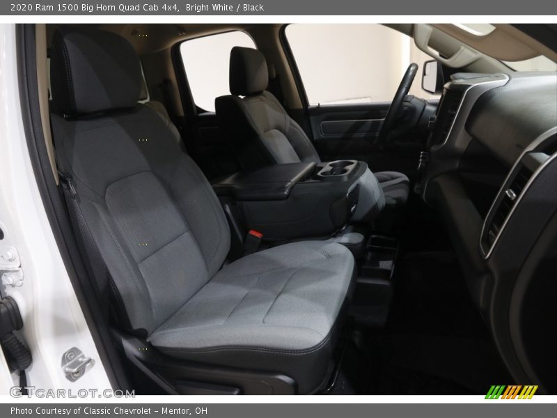 Bright White / Black 2020 Ram 1500 Big Horn Quad Cab 4x4