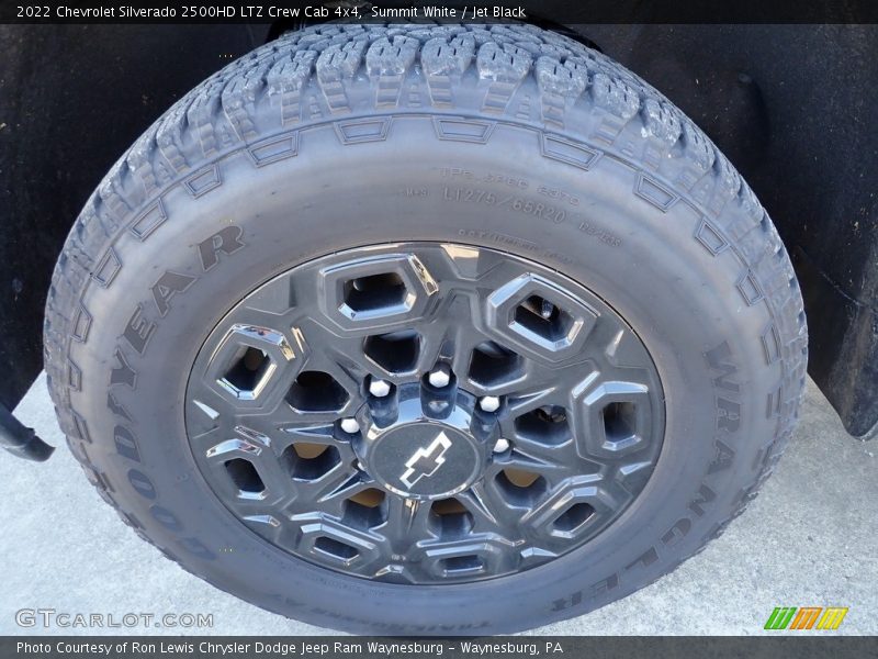 Summit White / Jet Black 2022 Chevrolet Silverado 2500HD LTZ Crew Cab 4x4