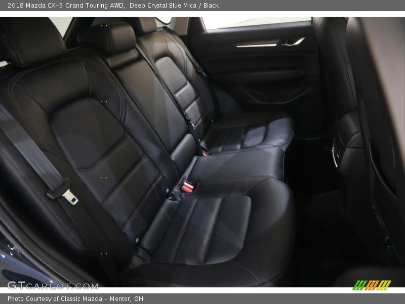 Deep Crystal Blue Mica / Black 2018 Mazda CX-5 Grand Touring AWD