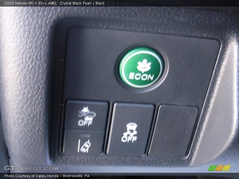 Crystal Black Pearl / Black 2020 Honda HR-V EX-L AWD
