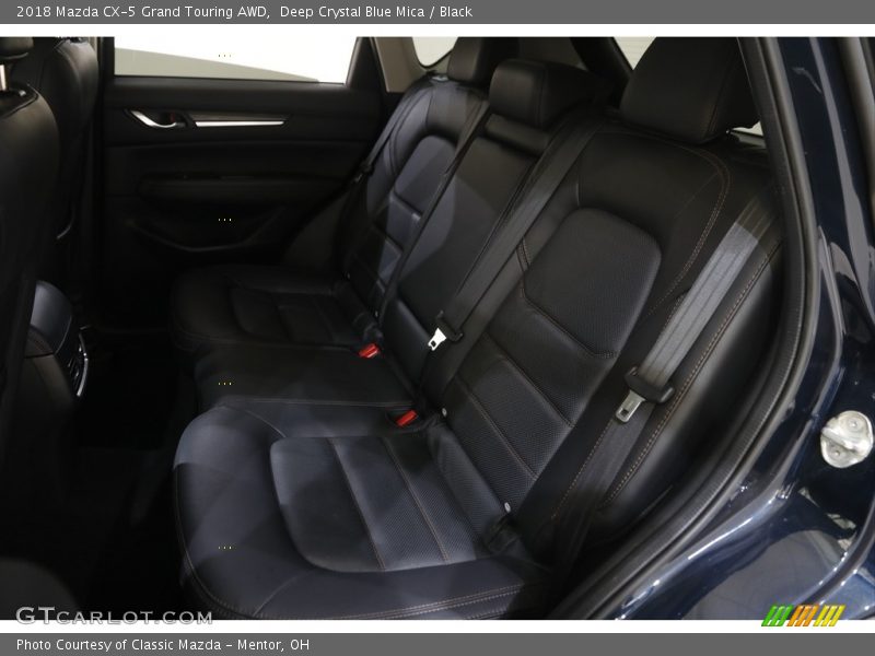 Deep Crystal Blue Mica / Black 2018 Mazda CX-5 Grand Touring AWD