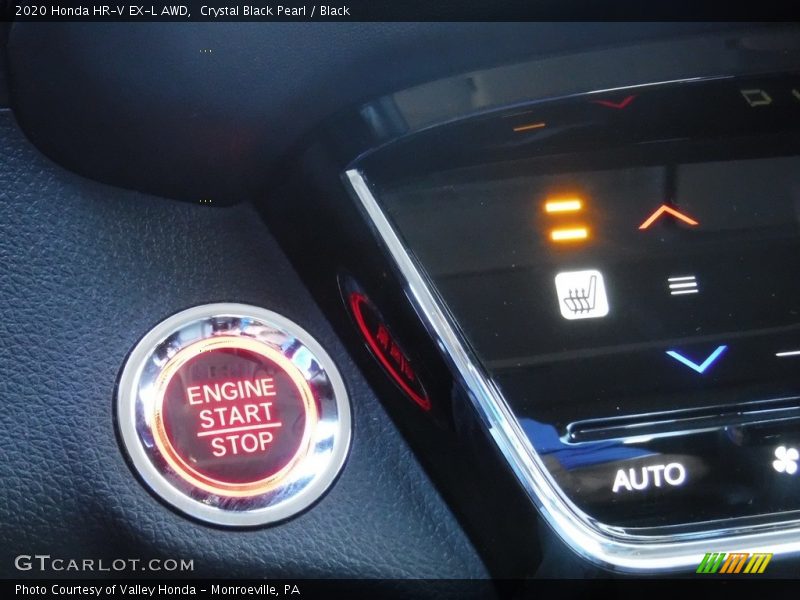 Crystal Black Pearl / Black 2020 Honda HR-V EX-L AWD