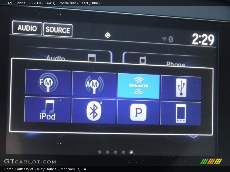 Crystal Black Pearl / Black 2020 Honda HR-V EX-L AWD