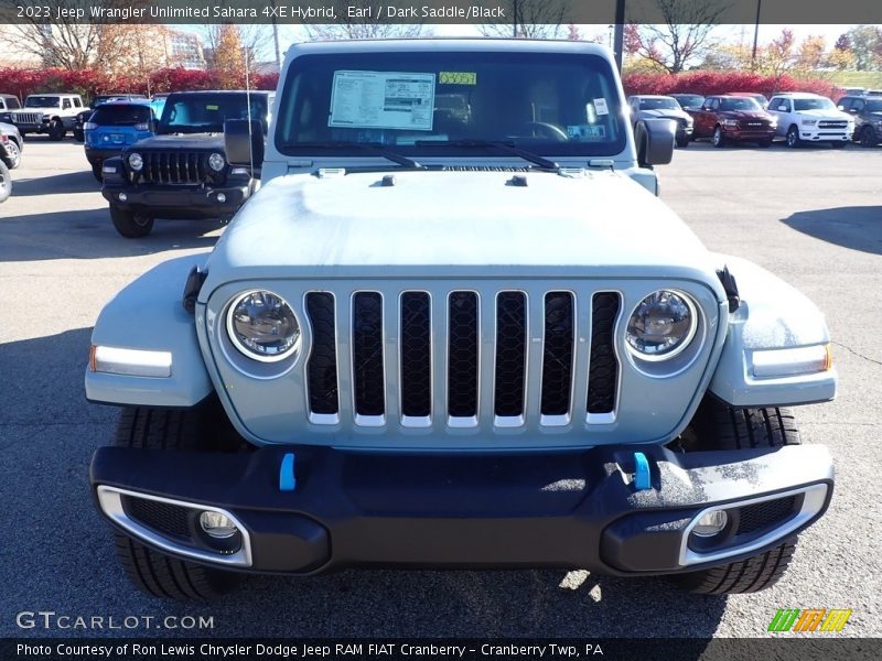 Earl / Dark Saddle/Black 2023 Jeep Wrangler Unlimited Sahara 4XE Hybrid