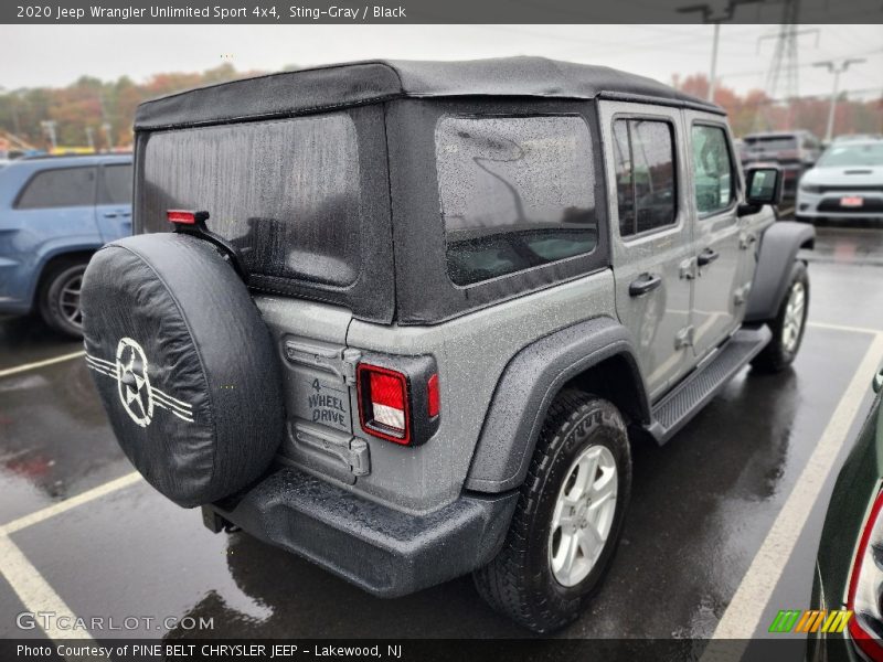 Sting-Gray / Black 2020 Jeep Wrangler Unlimited Sport 4x4