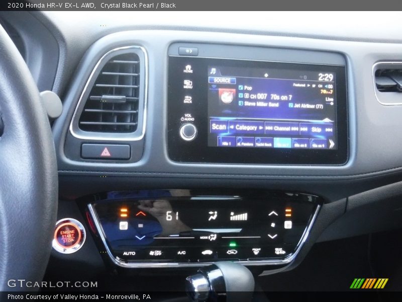 Crystal Black Pearl / Black 2020 Honda HR-V EX-L AWD