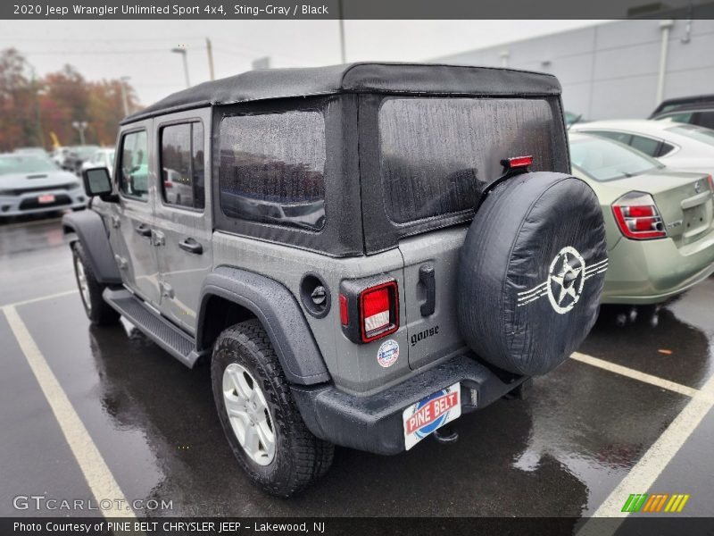 Sting-Gray / Black 2020 Jeep Wrangler Unlimited Sport 4x4