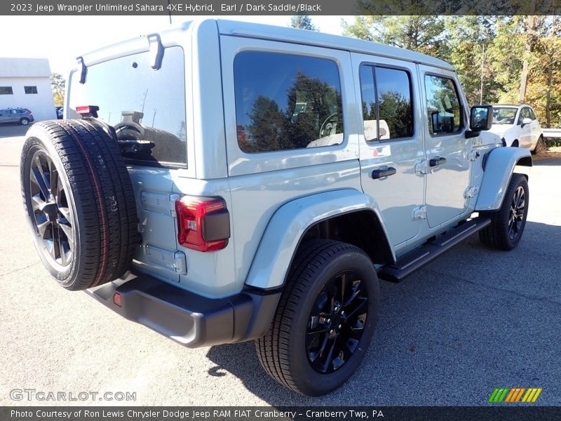 Earl / Dark Saddle/Black 2023 Jeep Wrangler Unlimited Sahara 4XE Hybrid