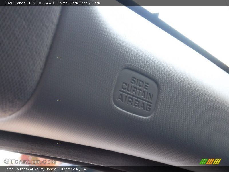 Crystal Black Pearl / Black 2020 Honda HR-V EX-L AWD