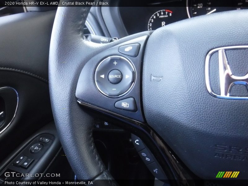 Crystal Black Pearl / Black 2020 Honda HR-V EX-L AWD