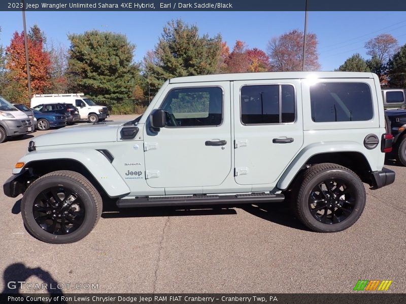 Earl / Dark Saddle/Black 2023 Jeep Wrangler Unlimited Sahara 4XE Hybrid