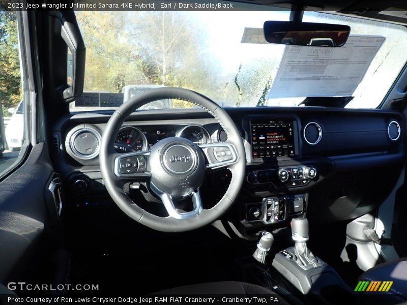 Earl / Dark Saddle/Black 2023 Jeep Wrangler Unlimited Sahara 4XE Hybrid