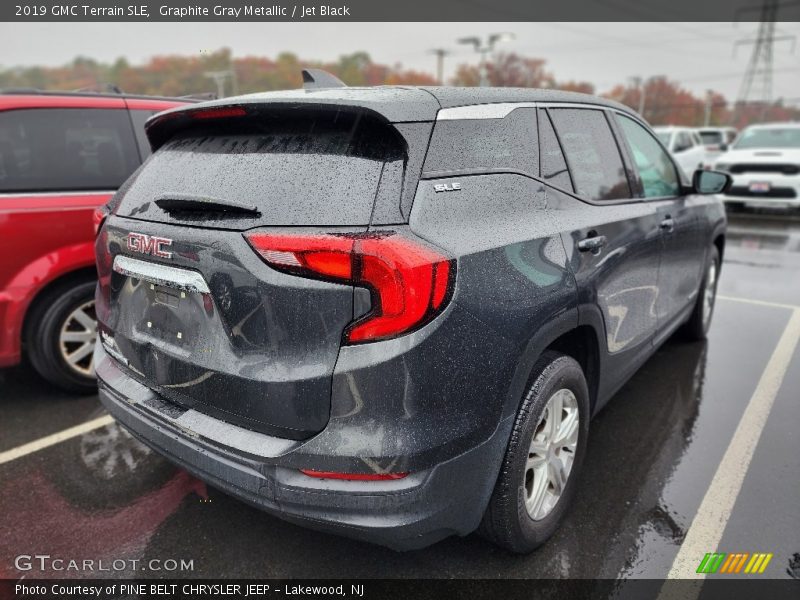 Graphite Gray Metallic / Jet Black 2019 GMC Terrain SLE