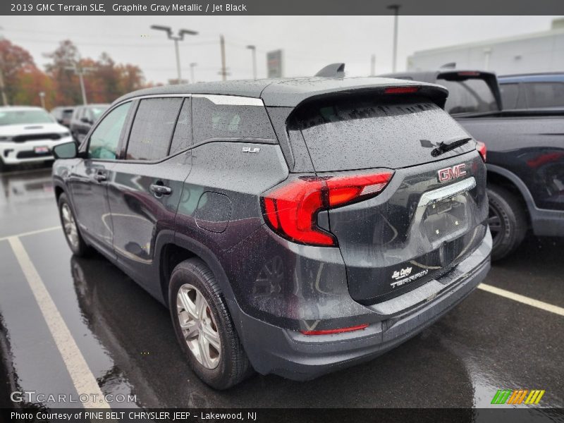 Graphite Gray Metallic / Jet Black 2019 GMC Terrain SLE