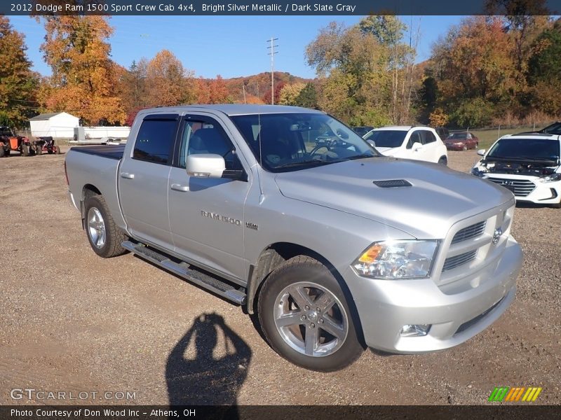 Bright Silver Metallic / Dark Slate Gray 2012 Dodge Ram 1500 Sport Crew Cab 4x4