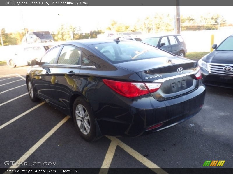 Midnight Black / Gray 2013 Hyundai Sonata GLS