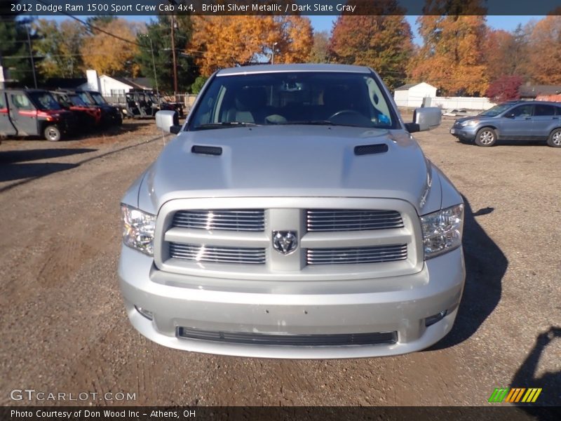 Bright Silver Metallic / Dark Slate Gray 2012 Dodge Ram 1500 Sport Crew Cab 4x4