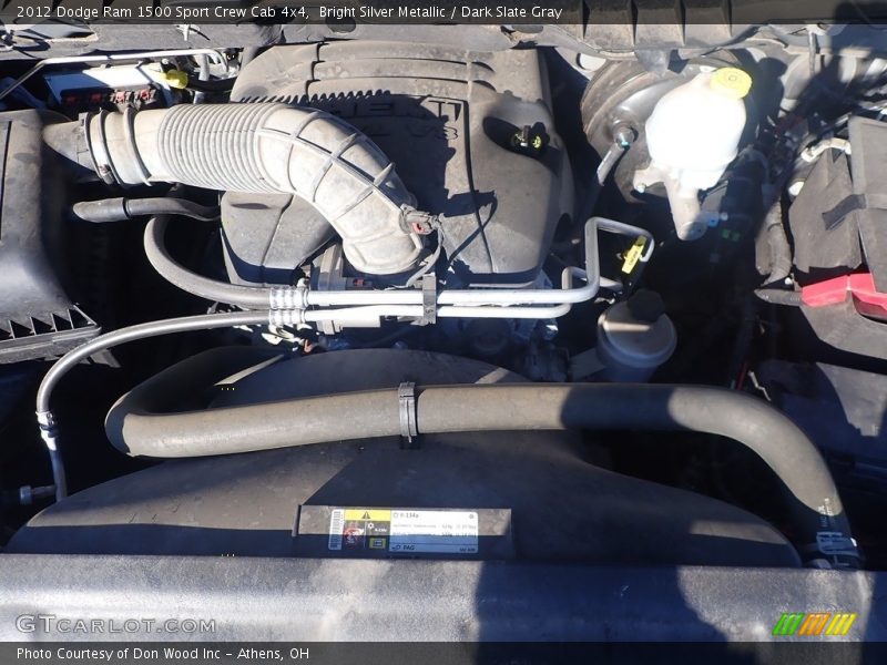 Bright Silver Metallic / Dark Slate Gray 2012 Dodge Ram 1500 Sport Crew Cab 4x4