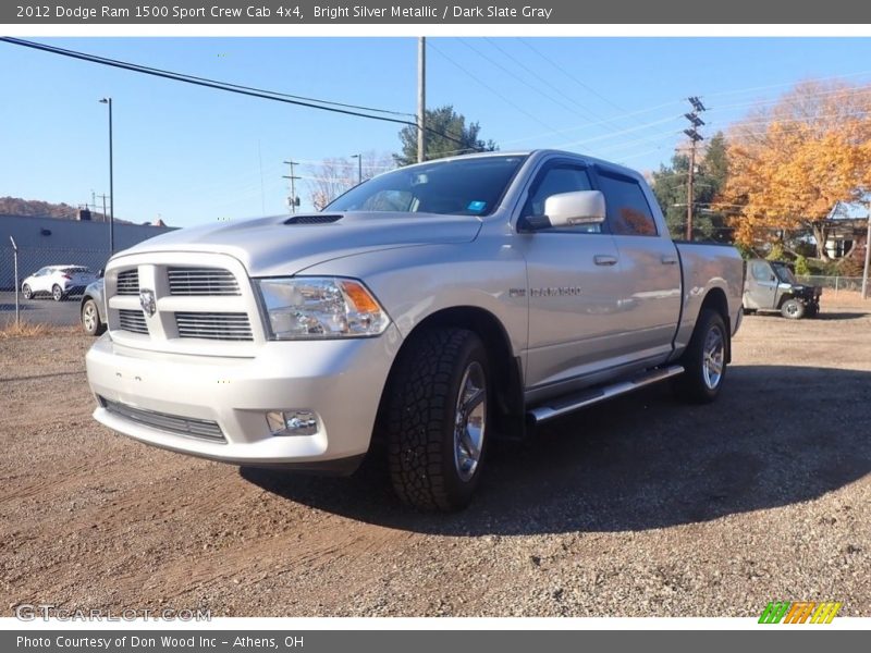 Bright Silver Metallic / Dark Slate Gray 2012 Dodge Ram 1500 Sport Crew Cab 4x4