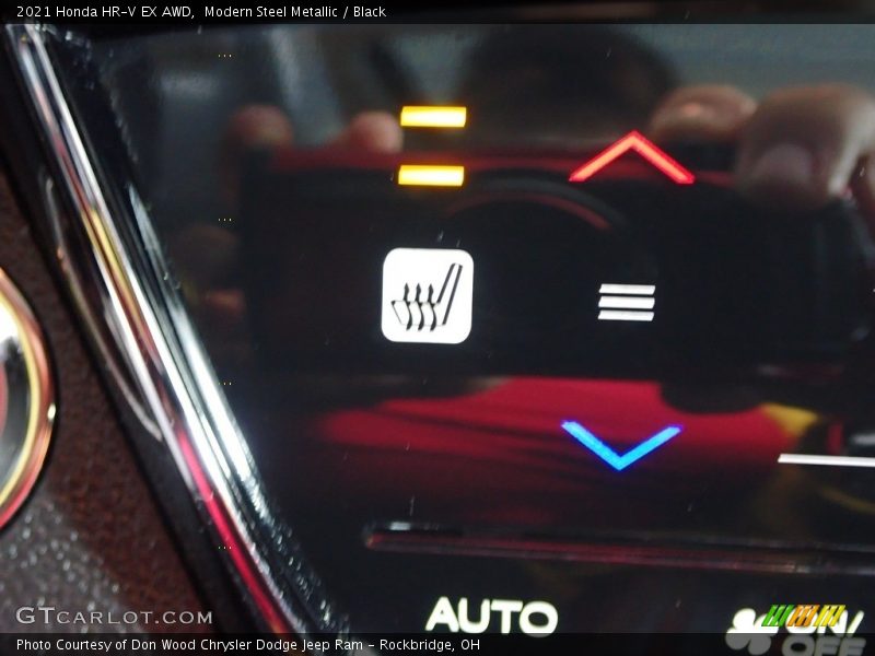 Modern Steel Metallic / Black 2021 Honda HR-V EX AWD