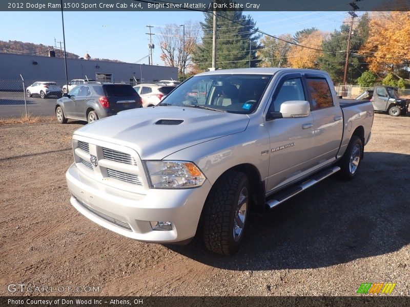 Bright Silver Metallic / Dark Slate Gray 2012 Dodge Ram 1500 Sport Crew Cab 4x4